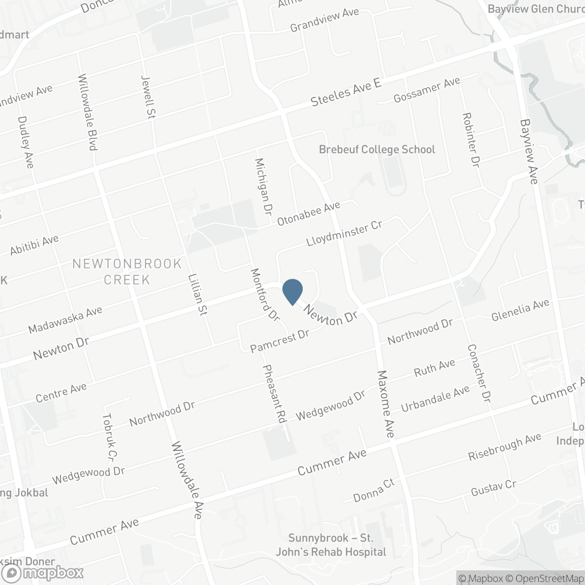 170 NEWTON DRIVE, Toronto, Ontario M2M 2N7